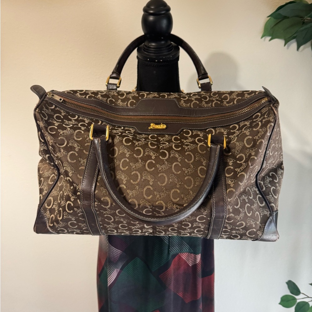 Celine "Vintage" Boston bag. - Picture 3 of 11